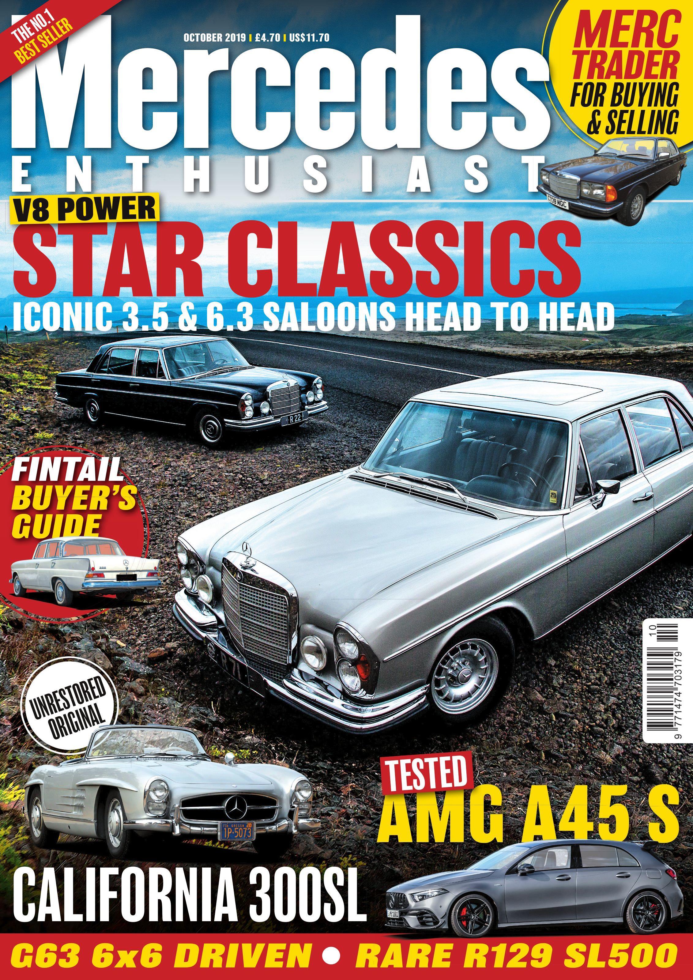 Журнал Mercedes enthusiast. October 2019